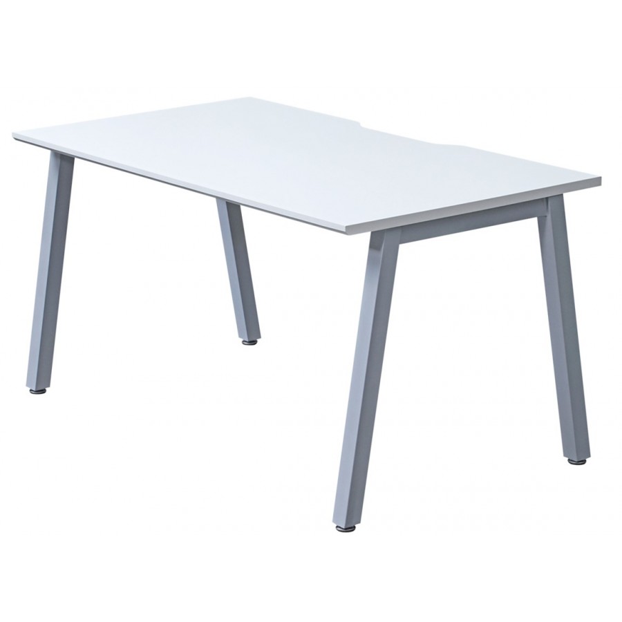 Alpha A-Frame Single Bench Desk